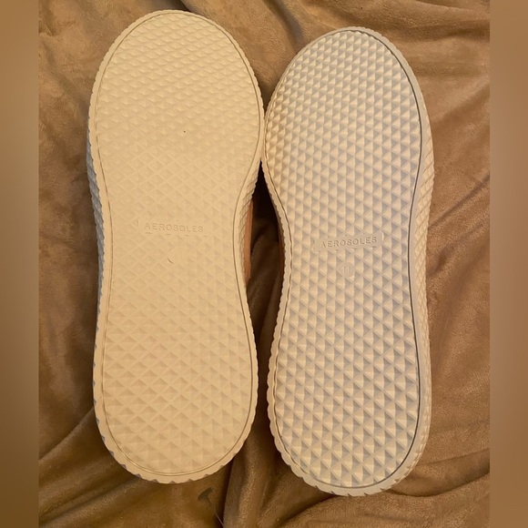 Aerosoles Ebba Suede Low-top Sneakers Pink Size 11 - Picture 3 of 6